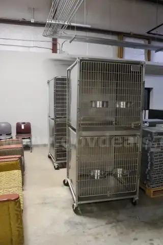 KENNELS, LOT OF 2 DOG