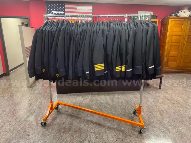 Old Fire Department Class A jackets