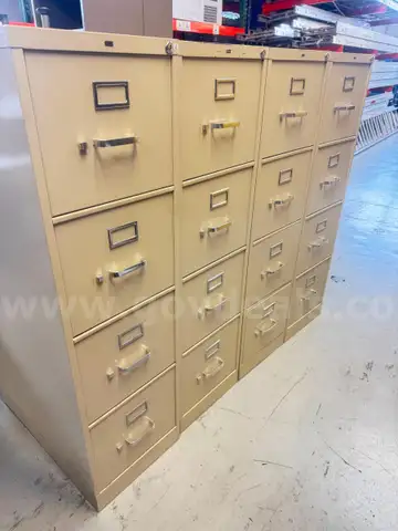 4 tall file cabinets