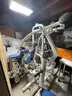 Large Lot of Gym Exercise Equipment - Weights Racks etc