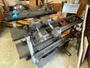 Large Lot of Gym Exercise Equipment - Weights Racks etc