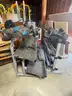 Large Lot of Gym Exercise Equipment - Weights Racks etc