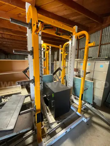 Large Lot of Gym Exercise Equipment - Weights Racks etc