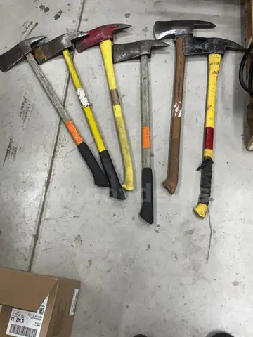 Used Fire Axe Inc. Firefighter Axes