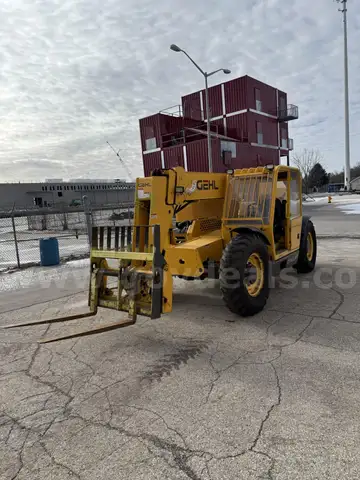 2001 Gehl Model DL6H Telehandler with Attachments