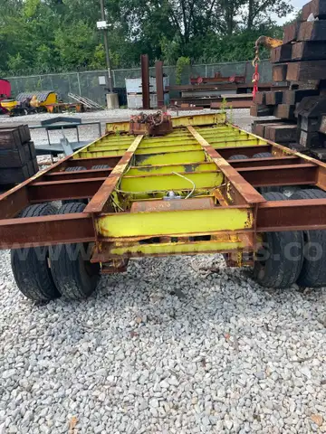 Unit 90430, 1989 Eager Beaver Trailer, dual axle, without ramp extensions, no deck currently
