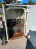 Unit 17803 - 2017 Ford F550 Gas 6.8L V10 dual rear wheels, 8 ft Svc body, Crane, hose reel, Amber Strobe &#x26; Hyrail