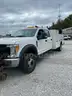 2017 Ford F550 Gas 6.8L V10 dual rear wheels, 8 ft Svc body, Crane, hose reel, Amber Strobe &#x26; Hyrail