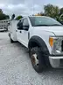 2017 Ford F550 Gas 6.8L V10 dual rear wheels, 8 ft Svc body, Crane, hose reel, Amber Strobe &#x26; Hyrail