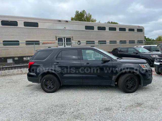 Unit 17056 - 2017 Ford Explorer 4X4 Gas, 3.7L V6, was a police vehicle
