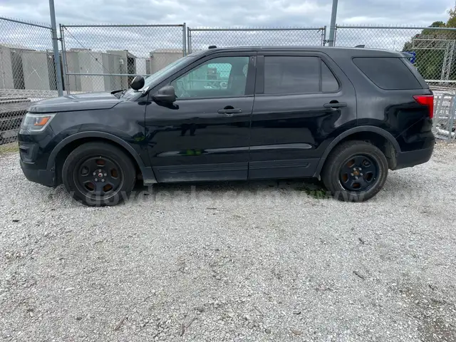 Unit 17042 - 2017 Ford Explorer 4X4 Gas, 3.7L V6, was a police vehicle