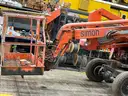 1992 SIMON AERIAL LIFT, GAS ENGINE