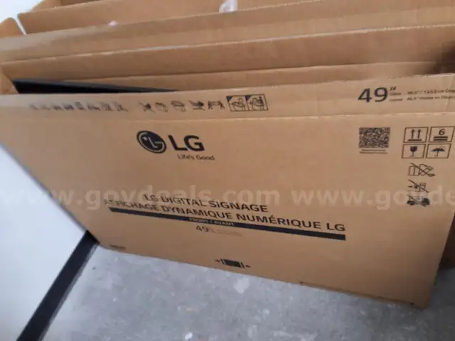 (3) Used 49&#x22; LG Televisions