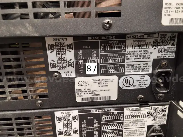 (8) GSC Amplifiers