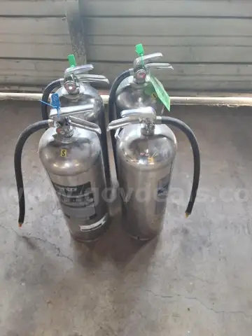 (4) Fire Extinguishers