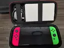 Nintendo Switch w/case and games