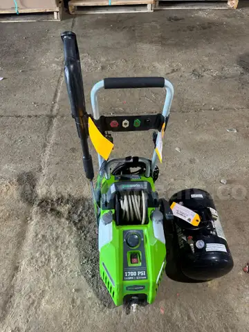 CITY LOT 9: Air Compressor &#x26; Pressure Washer