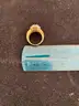 Men&#x2019;s 10k gold diamond ring. Weight: 10.8 grams