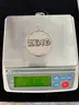 14K gold medallion with diamonds. Weight: 77.6 grams
