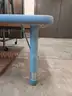 1 Pre-K Metal table Blue