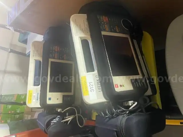Lifepak 12 Cardiac Monitor/Defibrillators (Qty3)