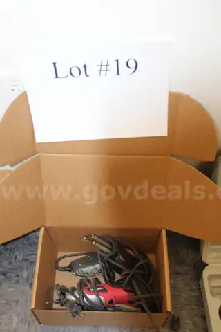 Used Dremel Tools and Soldering Gun