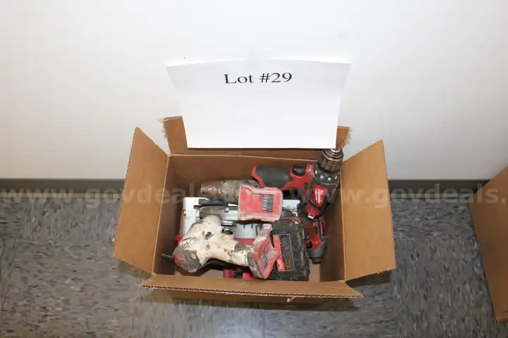 Multiple Used Milwaukee Tools