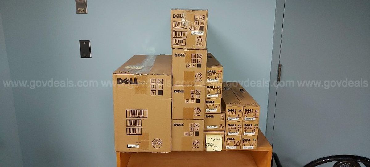 Lot of 16 Printer Toner/Waste Cartridges for Dell 7130cdn | GovDeals