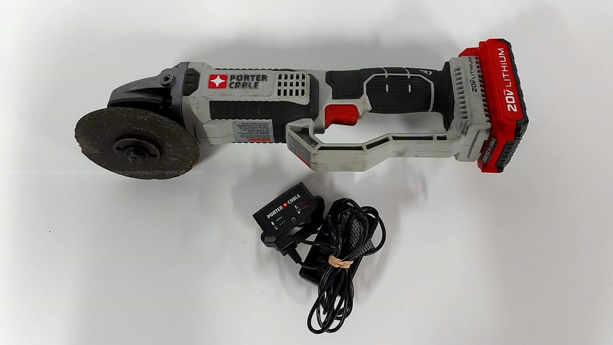 Cordless Cut-Off/Grinder: Porter & Cable PCC761 | AllSurplus