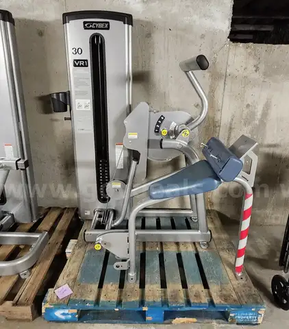 Leg Extension/Leg Curl: Cybex VR1