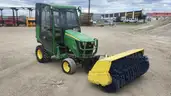 2016 John Deere 1025R Sub-Compact Riding Tractor w/ Snowblower, Loader and Broom