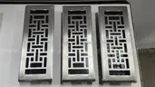 Floor Register Vent Covers (Nickel Finish) 3&#x22; x 10&#x22; (3 pack): Manor House
