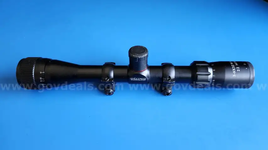 Scope: Simmons 3-9x32 WA/AO MAG