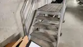 Aluminum Platform with Stairs