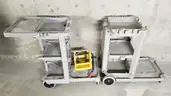 Lot of Two (2) Janitor Carts