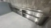 Large Stainless Steel Storage Shelf Unit