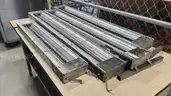 Lot of Four (4) Commercial Overhead Heat Lamps