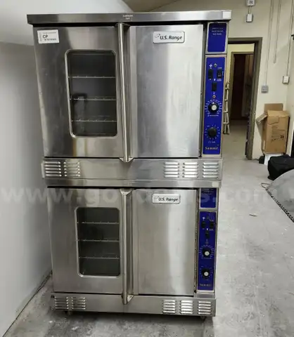 Commercial Stainless Steel Double-Deck Stacked Convection Oven