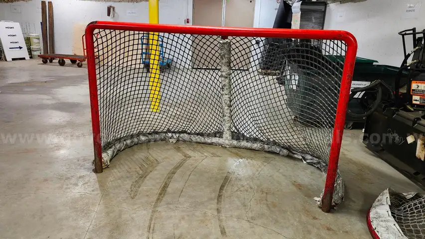 Lot of Two (2) Hockey Nets (Regulation-Sized)