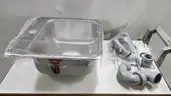 Commercial Stainless Steel Bar Sink: Kindred QSL1515/6/1