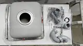Commercial Stainless Steel Bar Sink: Kindred QSL1515/6/1