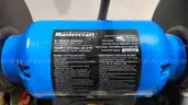 8&#x22; Bench Grinder on Wheeled Stand: Mastercraft 055-3500-2 (TDS-200CL)