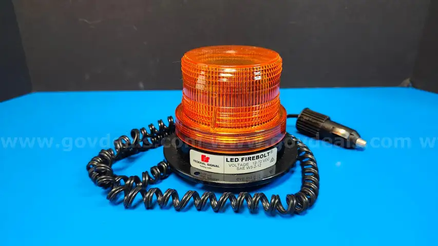Magnetic Beacon Light: Federal Signal LED Firebolt