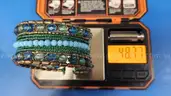 Lot of Two (2) Wire-Wrapped Cuff Bracelets