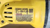 Cordless 4-1/2&#x22;/5&#x22; Grinder with Battery: Dewalt DCG412