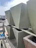 Cement trash can