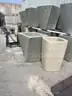 Cement trash can