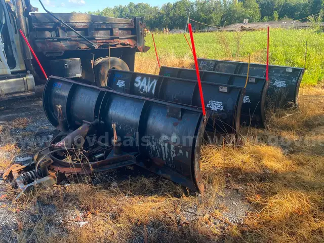 Lot of Snow Plows