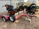 Ditch Witch With Trailer