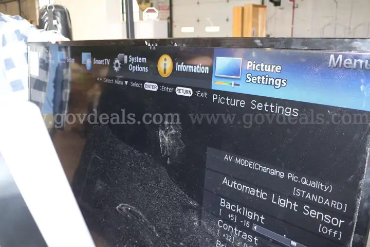 (1) Sharp 90" Liquid Crystal TV